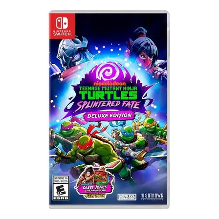 Imagem do Tmnt Splintered Fate Deluxe Edition Switch Midia Fisica