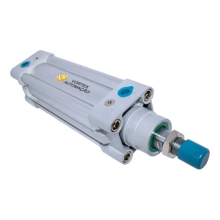 Imagem do Cilindro Pneumatico Iso 6431 Dupla Acao 32 X 170mm Curso