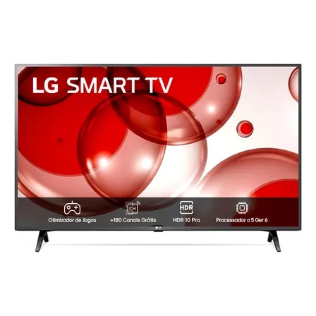 Imagem do Smart Tv Profissional Lg 43 Full Hd Processador A5 Ger6 Ai Alexa Integrada Webos 23 43lr671c B