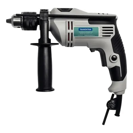Imagem do Furadeira De Impacto 500w 1 2 Verso Reverso Tramontina Cor Cinza Frequencia 1 127v