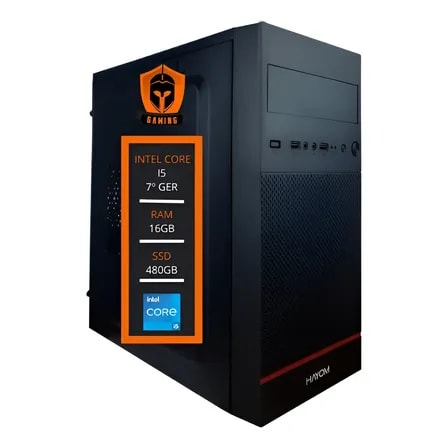 Imagem do Computador Gaming Info Intel I5 7 Geracao 16b Ssd 480gb 16 Gb