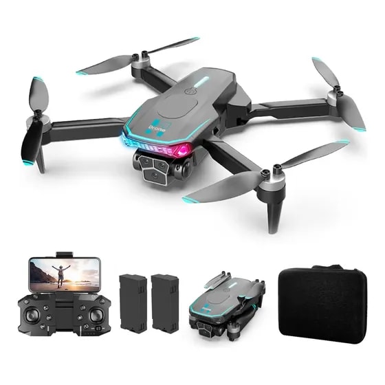 Imagem do Drone Kingull H18 Gps Com Camera 4k Cinza 5 2ghz 2 Baterias
