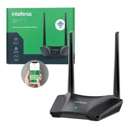 Imagem do Roteador Wireless Wi Force Porta Fast Wifi W4 300s Intelbras
