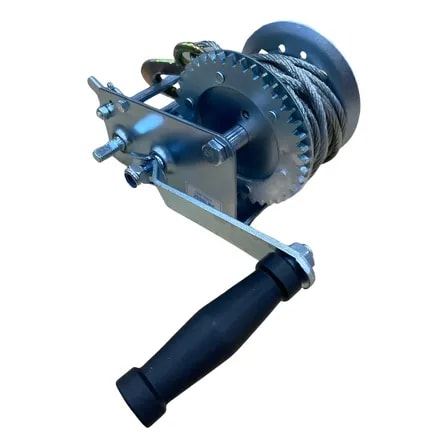 Imagem do Guincho Manual Catracado 1135kg 1 13ton 2500lbs 8m Cabo Aco