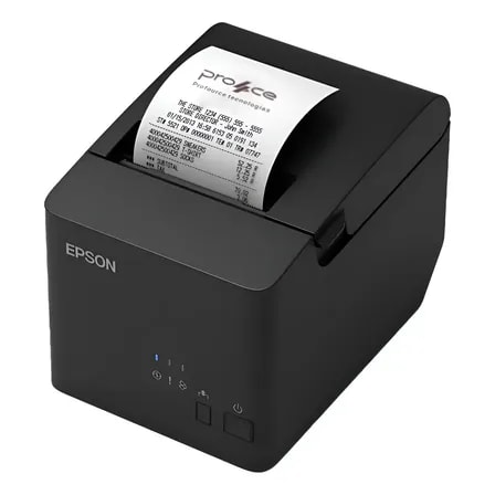 Imagem do Impressora Epson Ethernet Rede E Usb Tm T20x Ii Termica Preto 127 220v