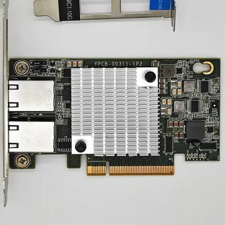 Imagem do Placa Rede Dual 10gb Intel X540 T2 Pcie X8 Pcie X16 Garantia