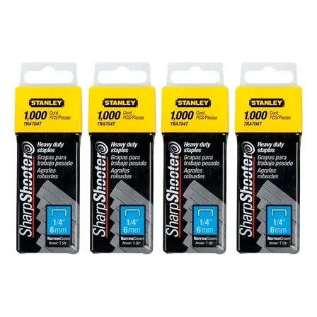 Imagem do Kit 4000 Grampos Tra704 1 4 6mm Grampeador Profissional