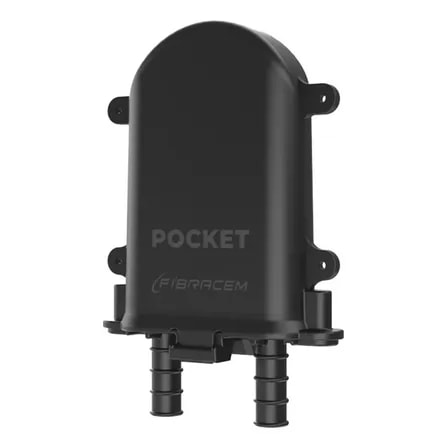 Imagem do Fibracem Terminal Optico Caixa De Emenda 12 Fo Cto Pocket