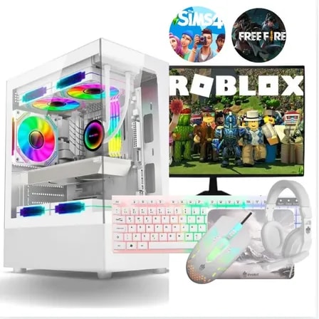 Imagem do Pc Gamer Completo I5 Ram 16gb Ssd 240gb Monitor Kit Gamer 16 Gb