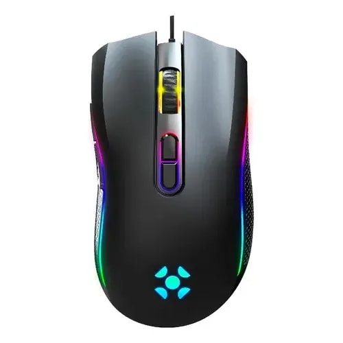 Imagem do Mouse Gamer Fortrek Black Hawk Rgb Usb 7200 Dpi Switch Huano Cor Preto
