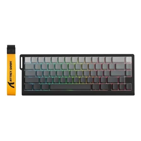 Imagem do Teclado Mecanico Gamer Attack Shark X68 Pro Moonlit Night Ingles Us