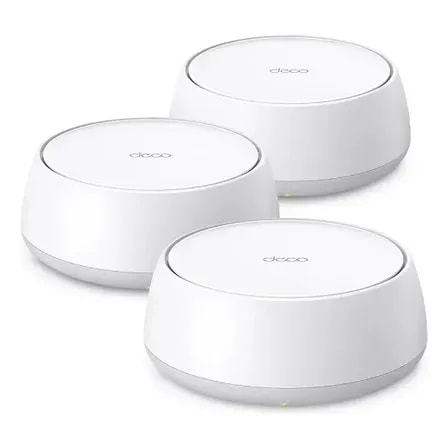 Imagem do Roteador Wi Fi 7 Mesh Tp Link Deco Be22 Be3600 Gigabit Dual Band 3 6gbps Pack Com 3 Unidades