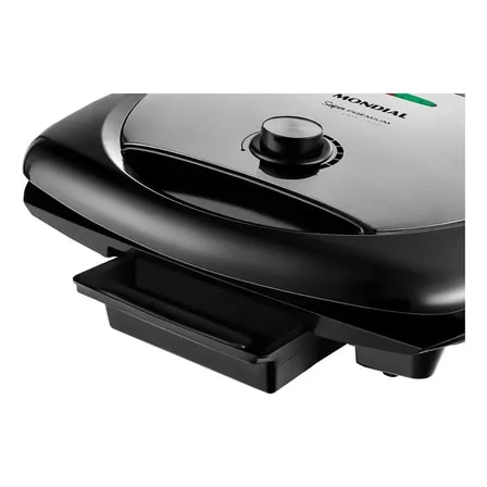 Imagem do Grill Mondial Super Premium G 09 Cor Preto Inox