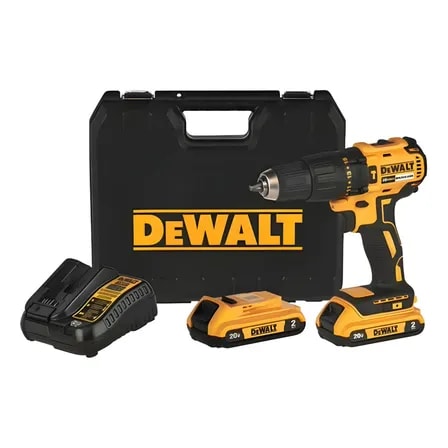 Imagem do Furadeira E Parafusadeira 20v Dewalt Modelo Dcd7781d2 2 Baterias E 1 Carregador Bivolt Amarelo 127 220v