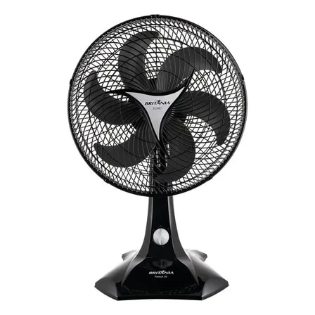 Imagem do Ventilador Protect 30 Six Preto 60w Britania 30 Cm 127v Plastico 6