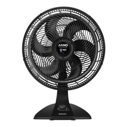 Imagem do Ventilador Arno Turbo Force 2 Em 1 Preto Vf42 40 Cm 127v Plastico 6