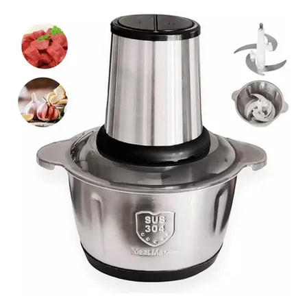 Imagem do Processador De Alimentos Eletrico Fred Inox 2l 850w Prateado 127v