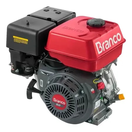 Imagem do Motor A Gasolina 15hp Branco B4t 15 0h 4t Partida Manual