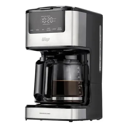 Imagem do Cafeteira Digital Aroma 900w Capacidade De 1 5l Wcd 1500 Wap Preto 127v