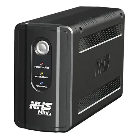 Imagem do Nobreak 700va Nhs Mini 4 E Bivolt S 120 220v 90 B1 007100 Cor Preto