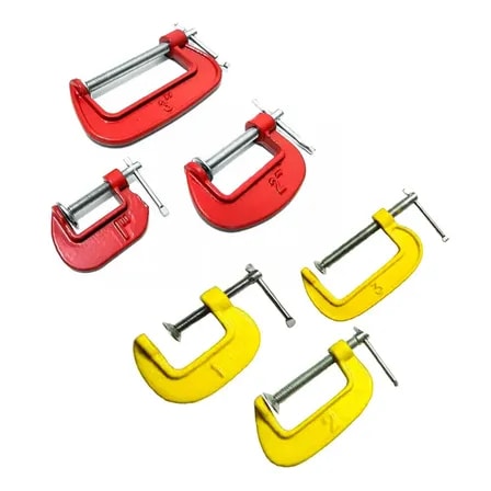 Imagem do Jogo Grampos Sargento Tipo C 1 2 3 Morsa