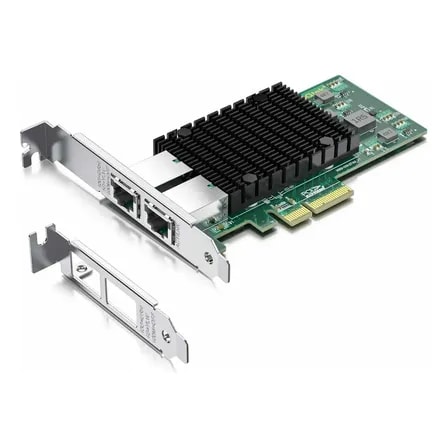 Imagem do Placa De Rede Intel X550 T2 10gb Dual Port Convergido Com Nf