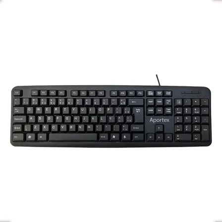 Imagem do Teclado Padrao Brasileiro Pc Computador Notebook Com C Abnt Preto Portugues Brasil