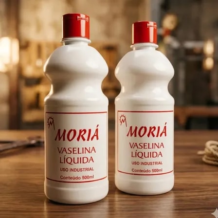 Imagem do 02 Vaselinas Liquidas Industrial Moria 500ml 1