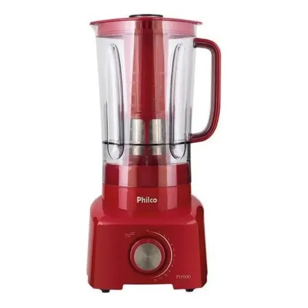 Imagem do Liquidificador Ph900 Com 12 Velocidades E Pulsar Potencia De 1200w Cor Vermelho Philco
