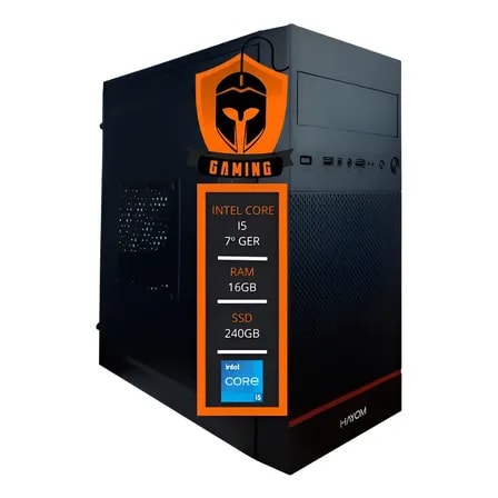 Imagem do Computador Gaming Info Intel I5 7 Geracao 16gb Ssd 240gb 16 Gb