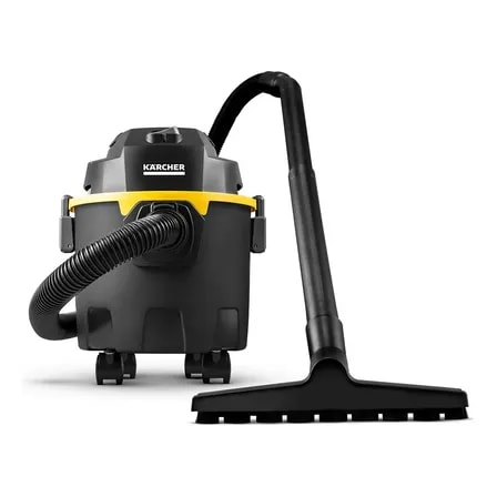Imagem do Aspirador De Po E Agua Karcher Wdl 1 Black 3 Em 1 Funcao Soprador Compacto E Portatil Alcance De 7 5 Metros 10 L 1500w Preto 127v