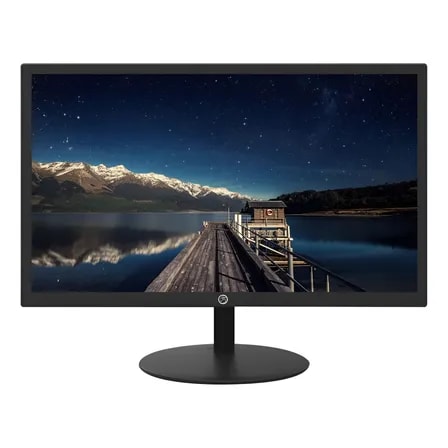 Imagem do Monitor Led 19 Brazil Pc Corp 19wr 60hz Slim Base Redonda Pt Cor Preto