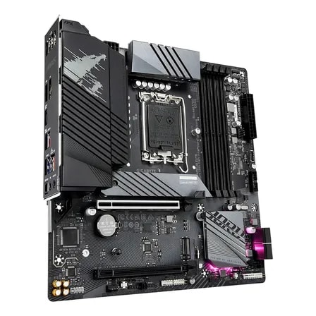 Imagem do Placa Mae Gigabyte Intel 1700 B760m Aorus Elite 4x Ddr5 Matx Cor Preto