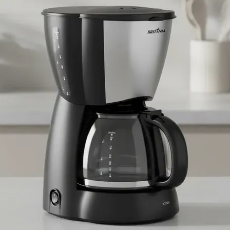 Imagem do Cafeteira Britania Bcf32a 32 Xicaras 1 2 L 800w 110v Preto 127v