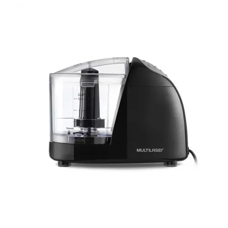 Imagem do Mini Processador De Alimentos 100w Laminas Inox Multilaser Cor Preta Preto 127v
