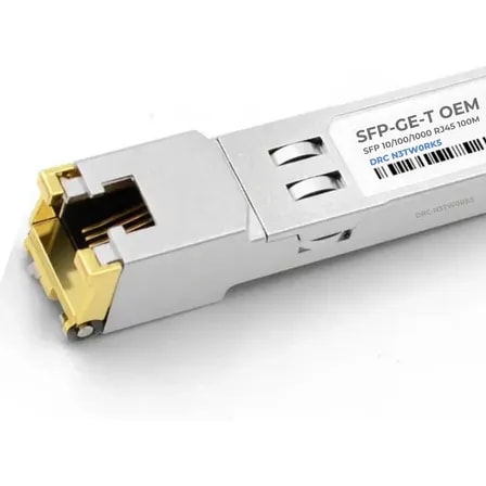 Imagem do Gbic Eletrica Rj45 Giga P Sfp Ubiquiti Uf Rj45 1g Rede Metro