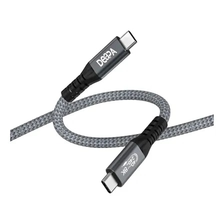Imagem do Cabo Thunderbolt 4 4k 120hz Usb 4 Gen 3 40gbps 240w 2 Metros