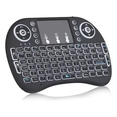 Imagem do Mini Teclado Controle Sem Fio P Tv Smart Tv Box Pc Novo