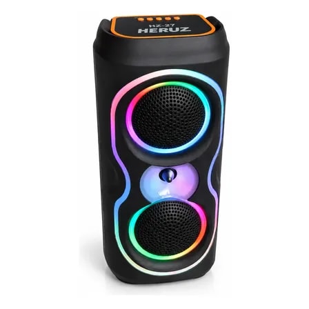 Imagem do Caixa Caixinha De Som Bluetooth Grande S Fio Potente Recarre Preto