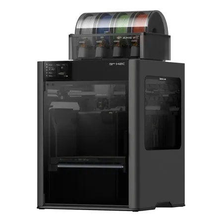 Imagem do Impressora 3d Bambu Lab H2c Combo Ams 2 Pro Cor Prateado 220v