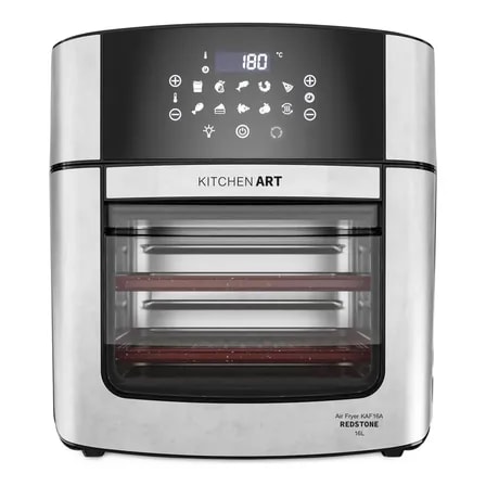 Imagem do Air Fryer Kitchen Art 16l 4 Em 1 Espeto Rotisserie Kaf16a Prateado 127v