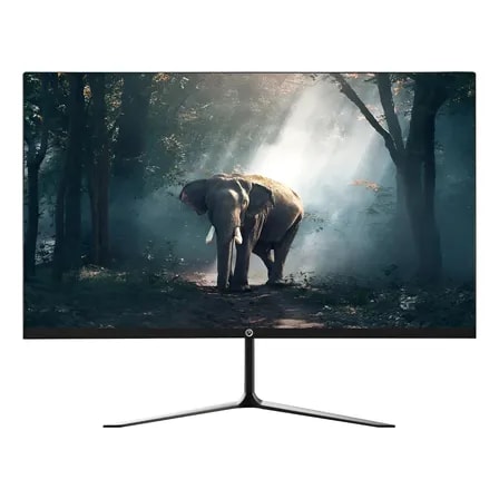 Imagem do Monitor Led 23 8 Polegadas Curvo Antirreflexo 75hz Brazilpc Preto