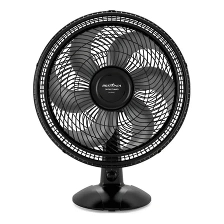 Imagem do Ventilador De Coluna Bvt466 Maxx Force 3 Velocidades 160w Britania 40 Cm 60 Preto 127v Cinza Plastico 6