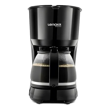 Imagem do Cafeteira Grand Coffee 30 Xicaras Jarra De Vidro 1 2 Litros Preto 220v