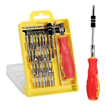 Imagem do Kit Chave De Precisao 30 Parafusos Notebook Lenovo S145