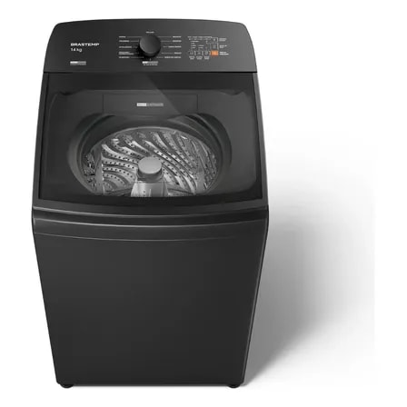 Imagem do Maquina De Lavar Brastemp 14kg Cinza Smart Sensor Bwj14a9 127v
