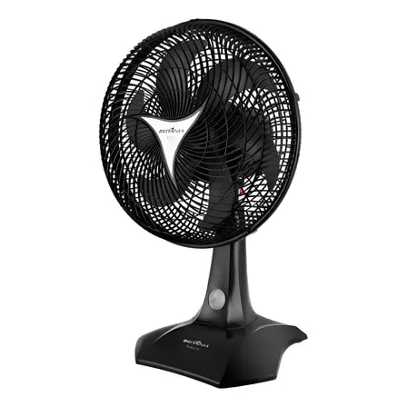 Imagem do Ventilador Britania Turbo 127v 55w Mesa Protect 30 30 Cm Preto 127v Plastico 6