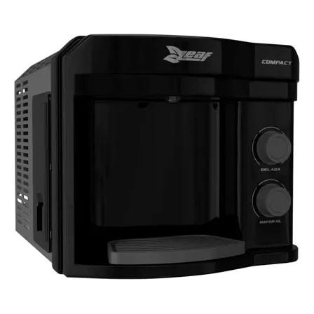 Imagem do Purificador De Agua Leaf Pury Compact Para Residencias E Comercios 7 Etapas De Filtragem Preto 127v