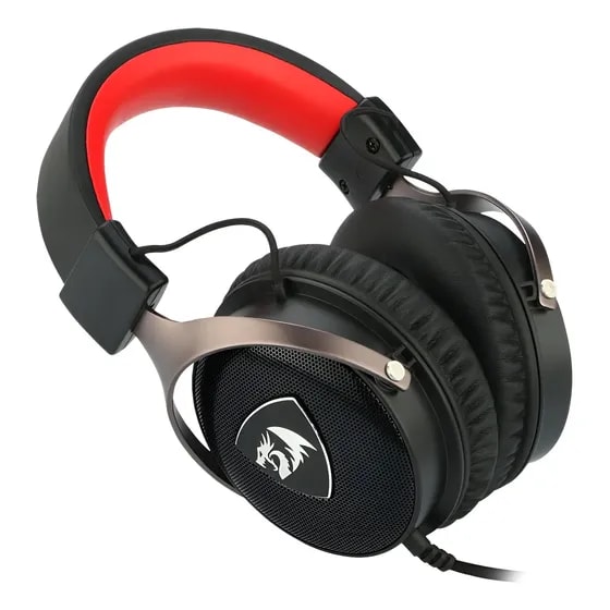 Imagem do Headset Gamer Redragon H520 Icon 7 1 Usb Preto Vermelho Cor Preto