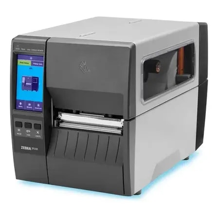 Imagem do Impressora De Etiquetas Monocromatica Termica Zebra Zt231 Usb Bluetooth Ethernet Cor Preto